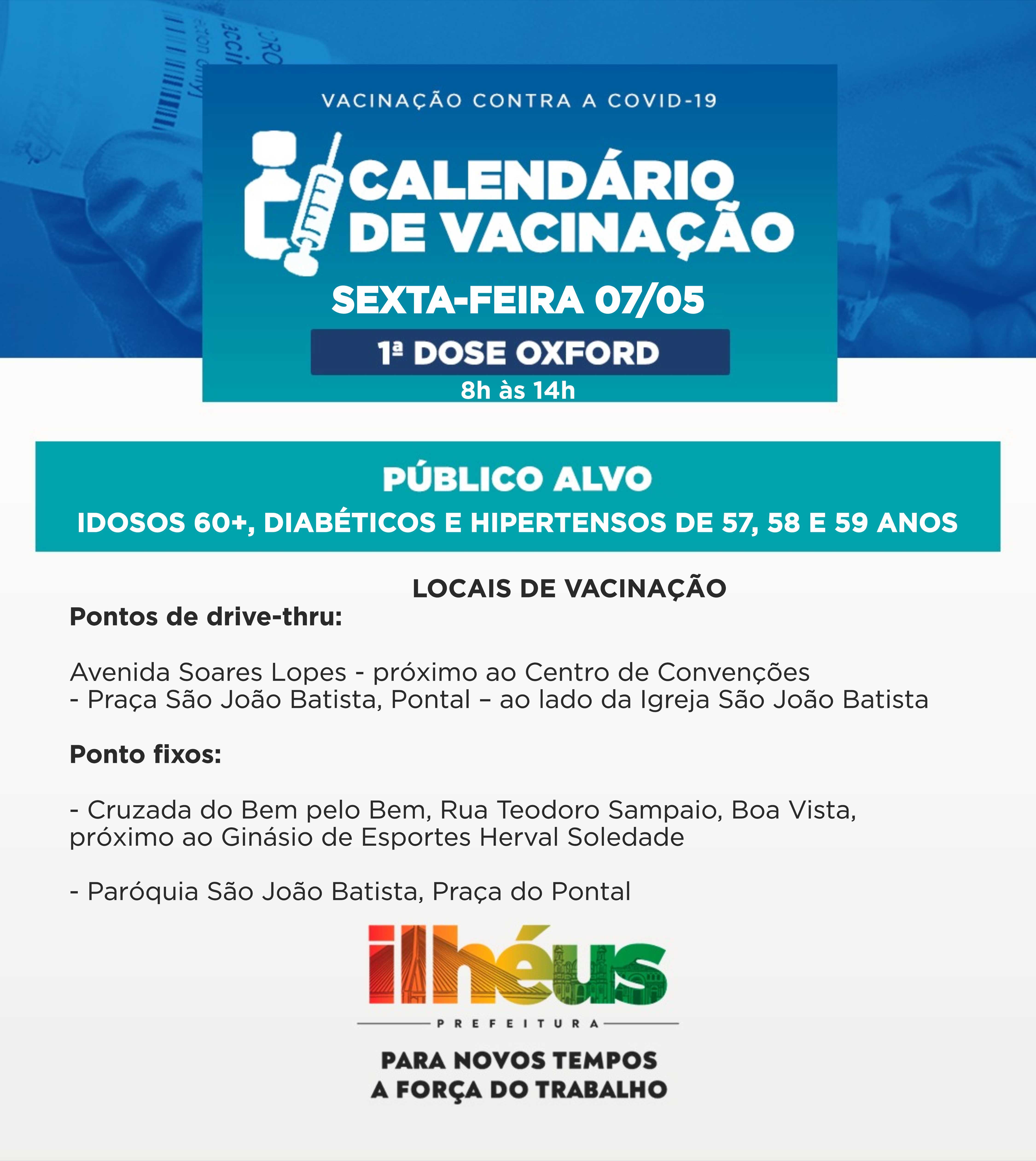 Prefeitura Municipal De Ilh Us Covid Sa De Divulga Programa O